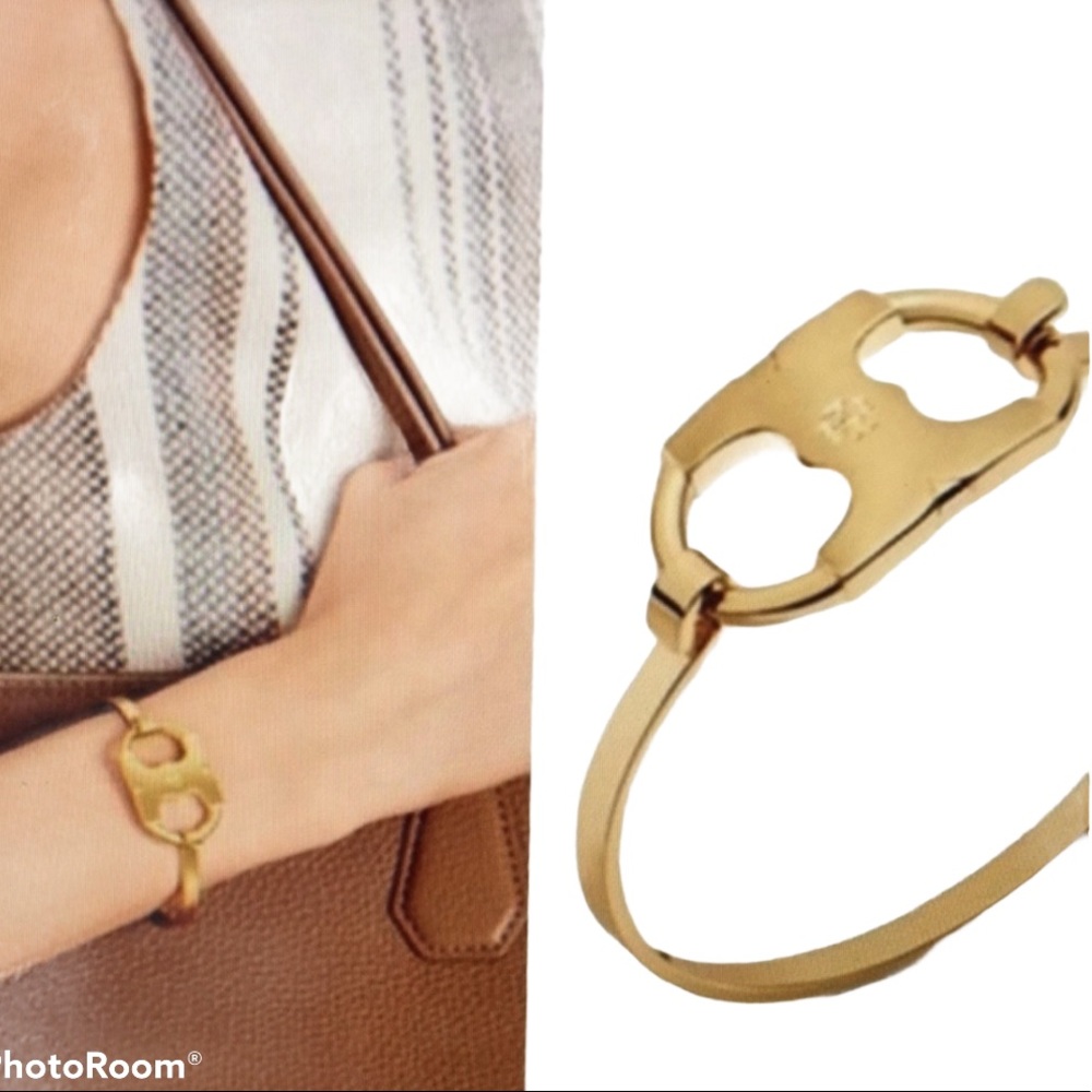 🎉NWT TORY BURCH GEMINI LINK ID BRACELET🎉 - Picture 2 of 6